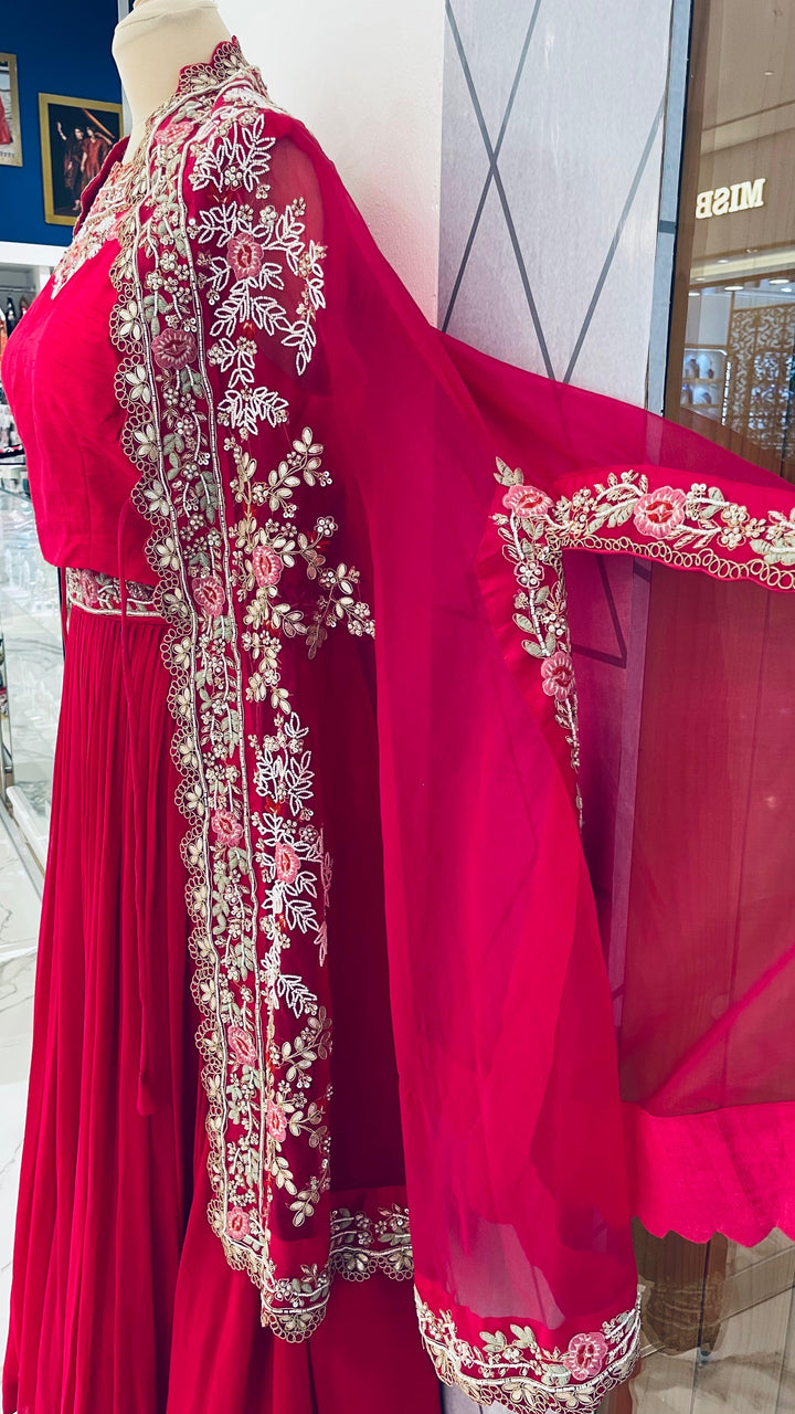 Navya Rani Pink Georgette sets in Dubai ( Ready-to-Wear)