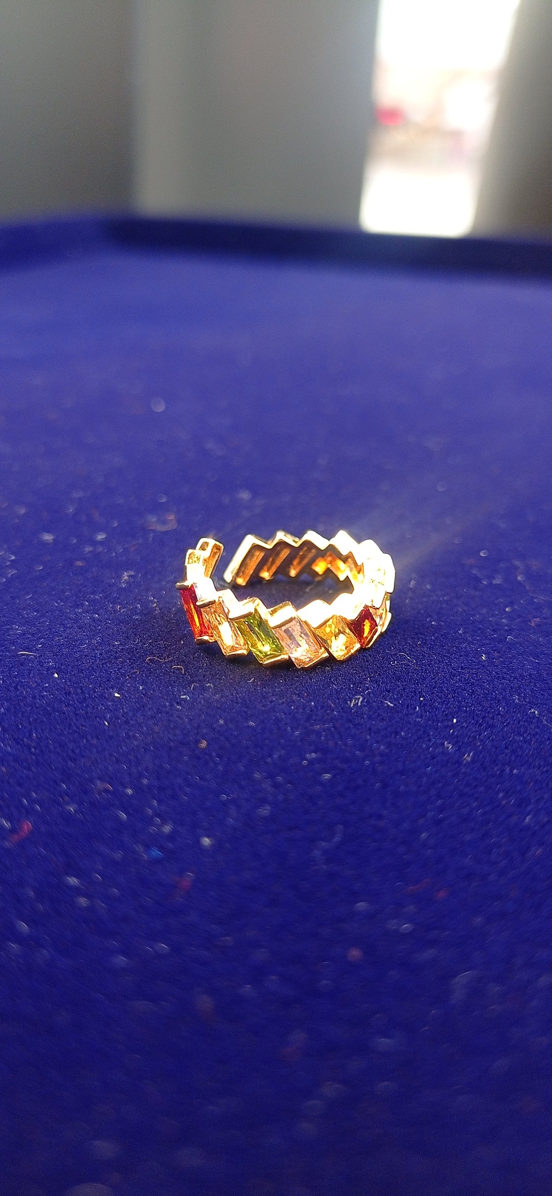 Seraphina Colourful Crystal Mini Ring