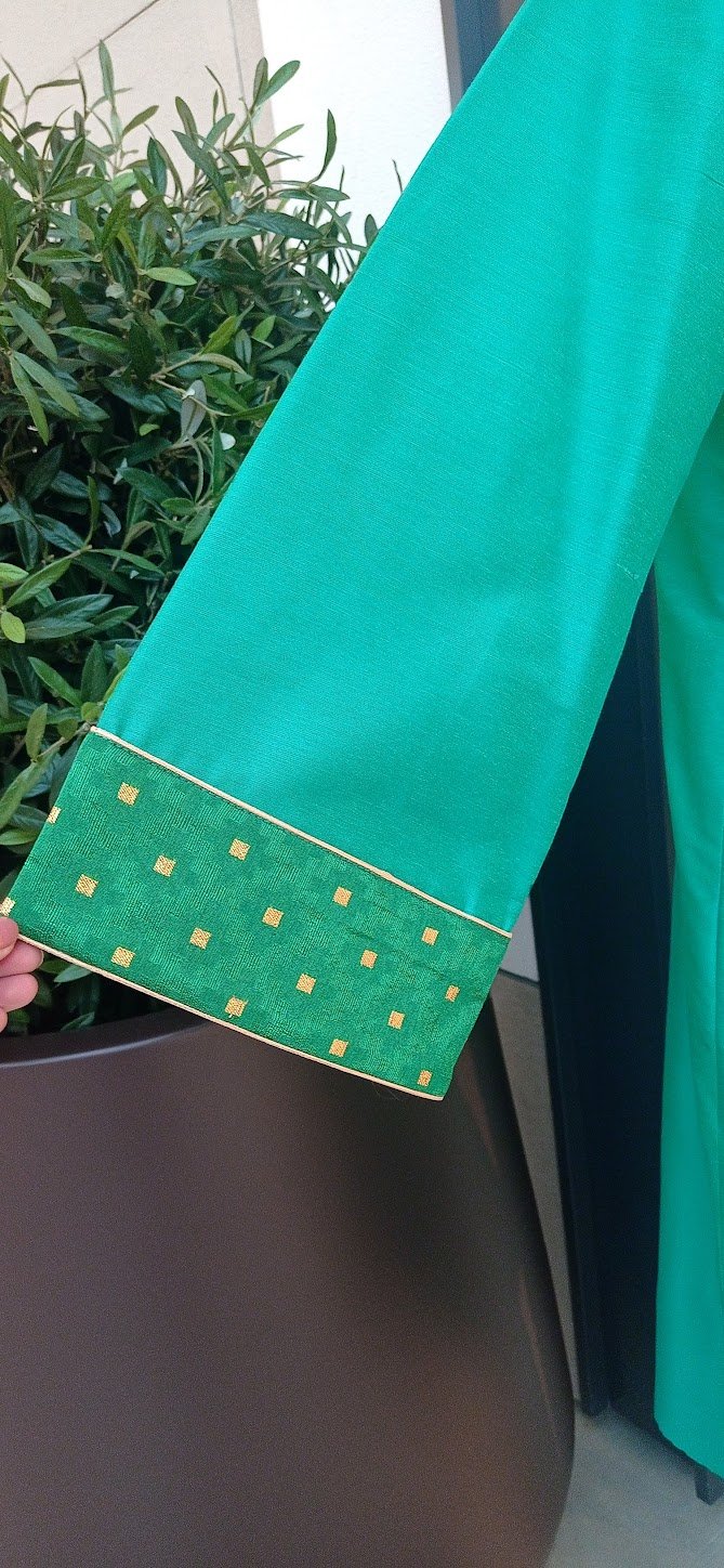 Oksana Emerald Green Midi Dress
